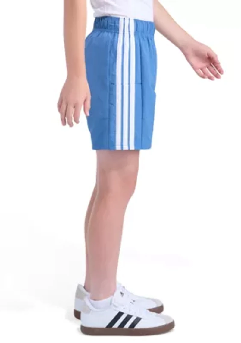 Boys 8-20 Elastic Waistband Woven Cell Phone Pocket Shorts
