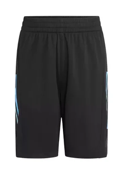 Boys 8-20 AEROREADY® Elastic Waistband Graphic 3 Stripe Shorts