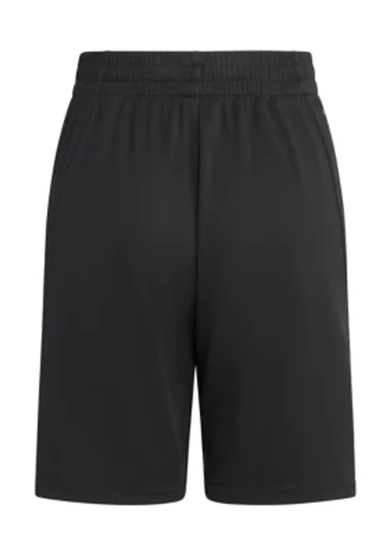 Boys 8-20 AEROREADY® Elastic Waistband Graphic 3 Stripe Shorts