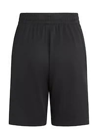 Boys 8-20 AEROREADY® Elastic Waistband Graphic 3 Stripe Shorts