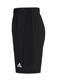 Boys 8-20 Elastic Waistband Sportwear Logo Shorts