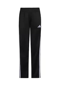 Boys 8-20 Elastic Waistband Essential 3-Stripe Straight Leg Pants
