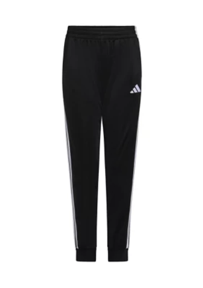 Boys 8-20 Elastic Waistband Essential 3-Stripe Joggers