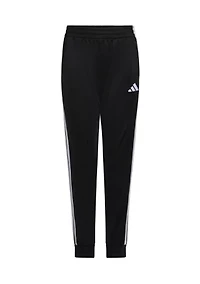 Boys 8-20 Elastic Waistband Essential 3-Stripe Joggers