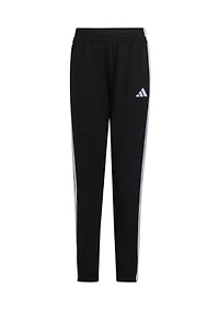 Boys 8-20 Elastic Waistband Essential 3-Stripe Tapered Pants