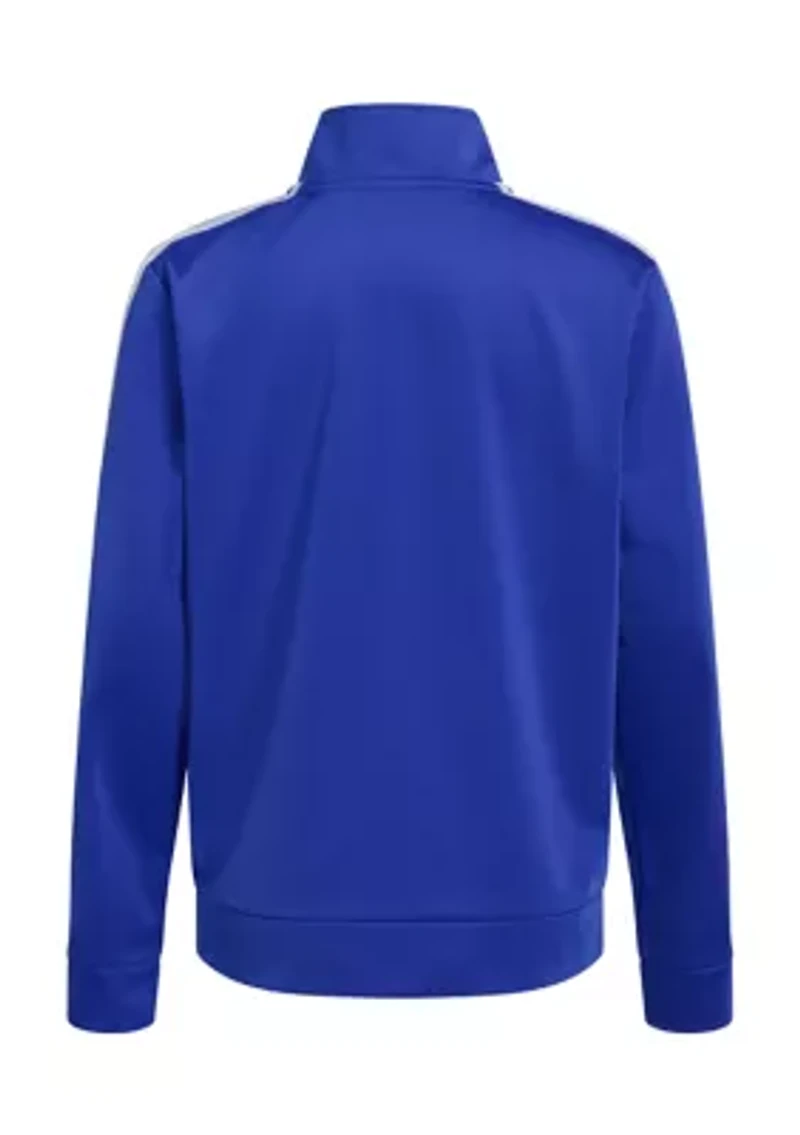 Boys 8-20 Long Sleeve Color Blocked Tricot Jacket