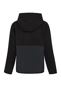 Boys 8-20 Long Sleeve Full Zip Cozy Mix Jacket