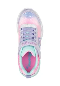 Youth Girls Flutter Heart Lights - Simply Love Sneakers