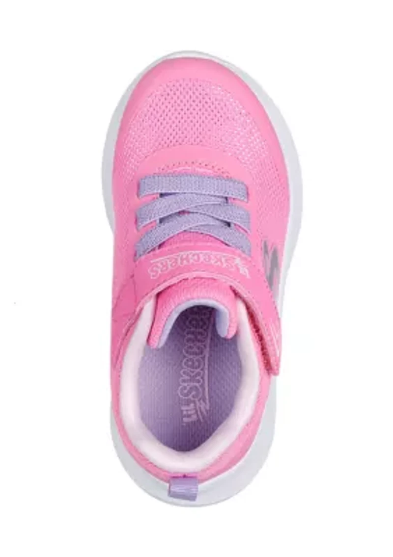 Toddler Girls Skech Fast Sneakers- Playful Wish
