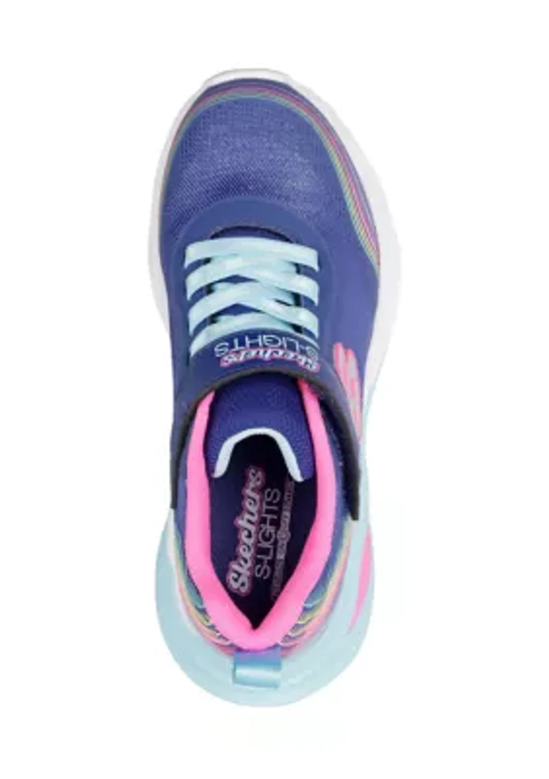 Big Kid Girls S-Lights®: Cosmic Glow Sneakers - Rainbow Dream