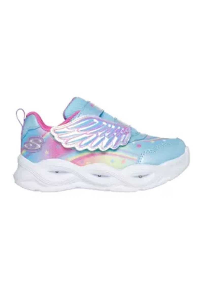 Toddler Girls Twisty Glow Sneakers