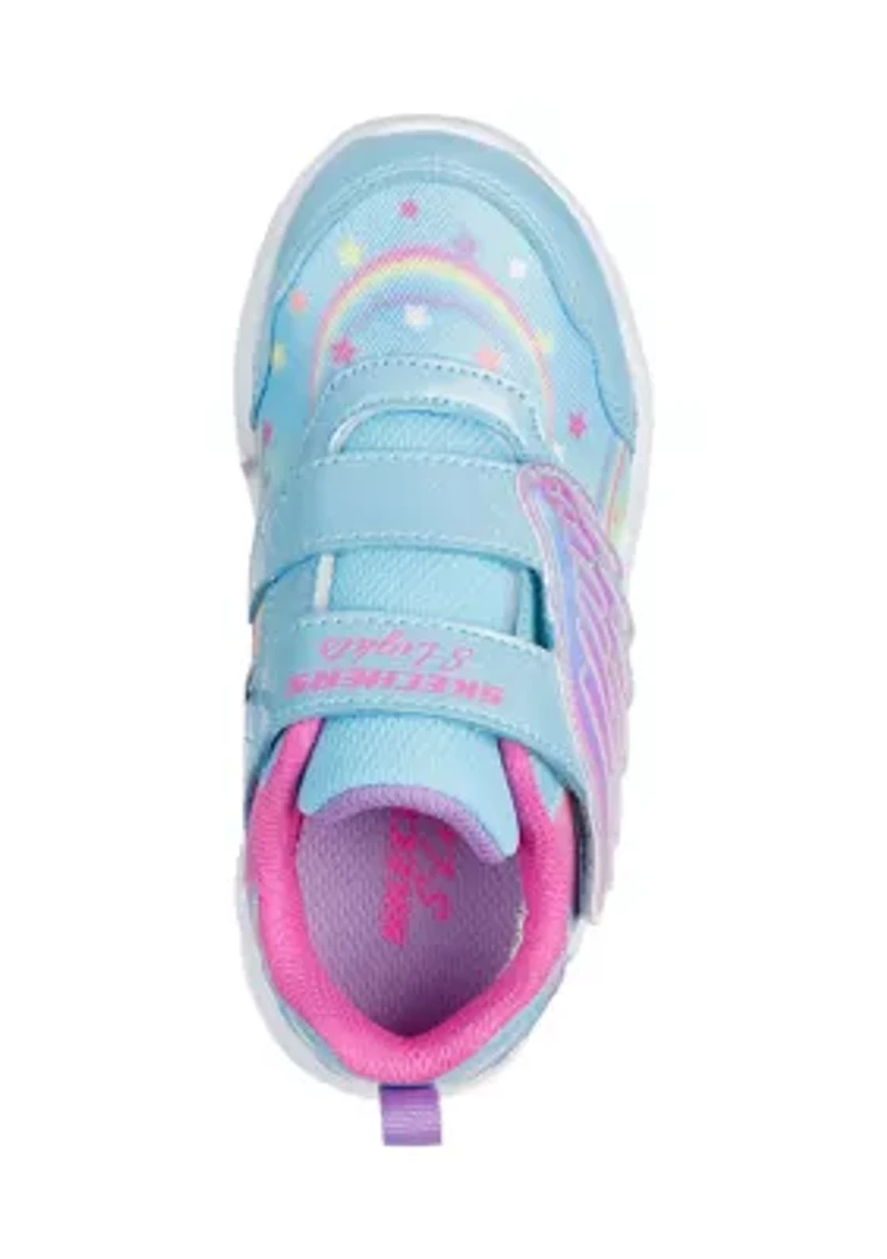 Toddler Girls Twisty Glow Sneakers