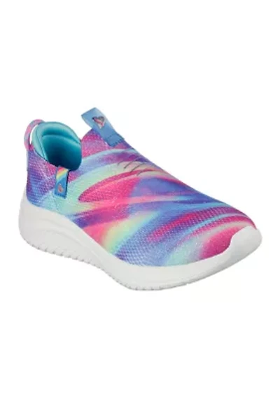 Youth Girls Ultra Flex 3.0 - Color Me Sleek Sneakers