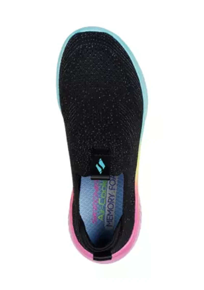 Youth Girls Ultra Flex 3.0 Sneakers - Shimmer Stroll