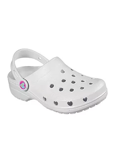 Toddler/Youth Girls Heart Charmer Clogs