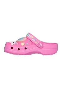 Toddler Girls Foamies®: Heart Charmer Clogs - Girly Land