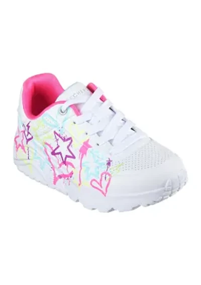 Youth Girls Uno Lite Drip Sneakers