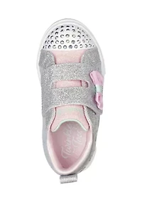 Toddler Girls Twinkle Toes®: Sparks - Heather Charmer Sneakers