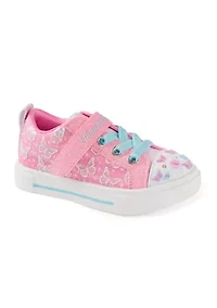 Little Kid Girls Light Up Twinkle Toes Sparks Ombre Sneakers