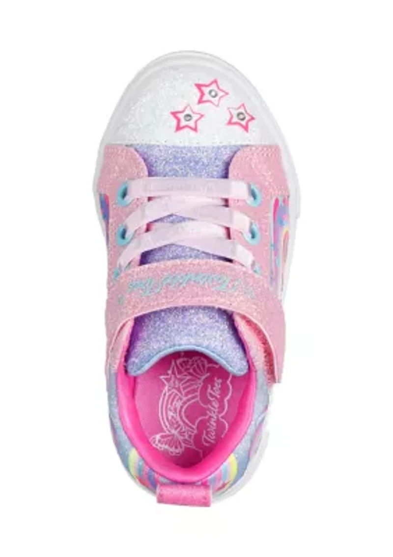 Toddler Girls Twinkle Sparks Sneakers - Whimsical Shimmer