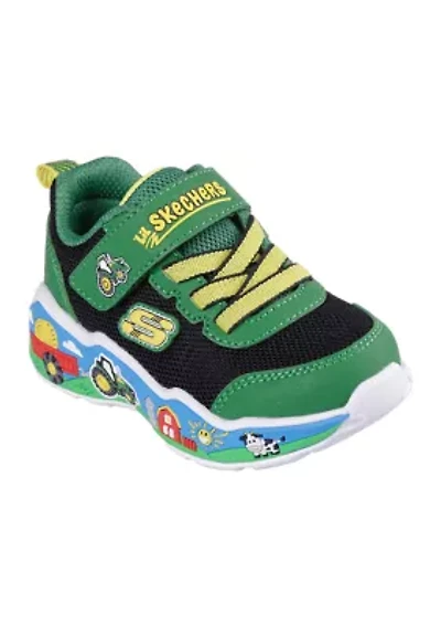 Toddler Boys John Deere: Play Scene Sneakers - Barn-Squad Buddies