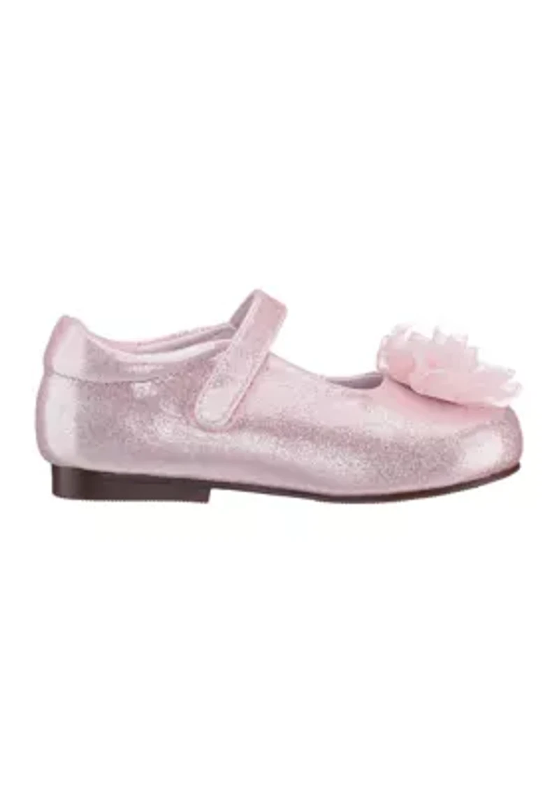 Little Kid Girls Bluee Mary Jane Flats