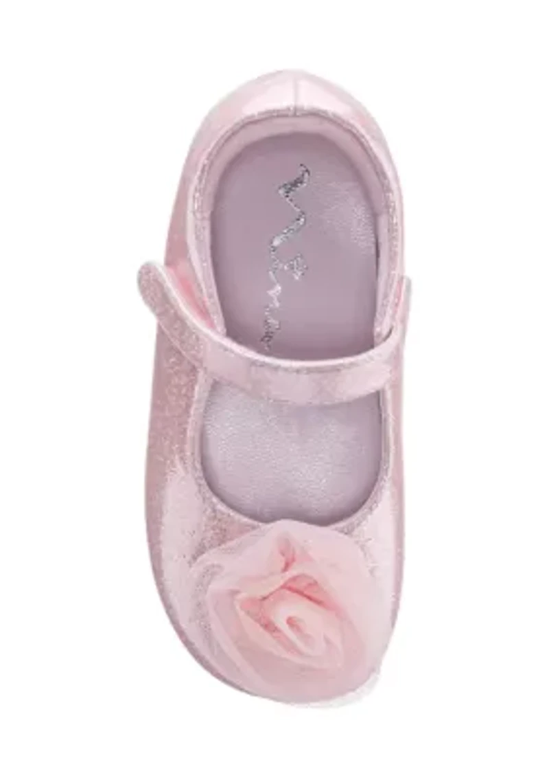 Little Kid Girls Bluee Mary Jane Flats