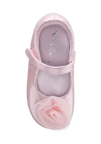 Little Kid Girls Bluee Mary Jane Flats