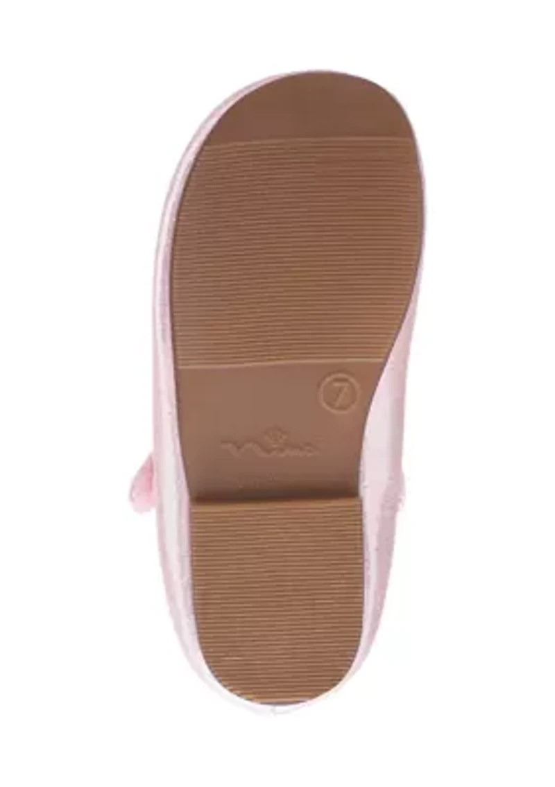Little Kid Girls Bluee Mary Jane Flats