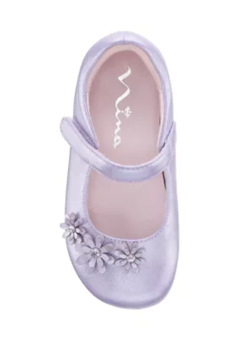 Little Kid Girls Daisy Flats