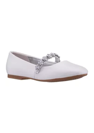 Big Kid Girls Joansie Pearl Strap Flats