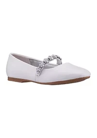 Big Kid Girls Joansie Pearl Strap Flats