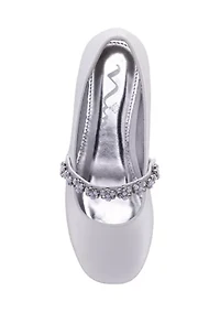 Big Kid Girls Joansie Pearl Strap Flats