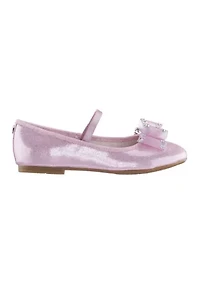 Big Kid Girls Sidnee Mary Jane Rhinestone Flats