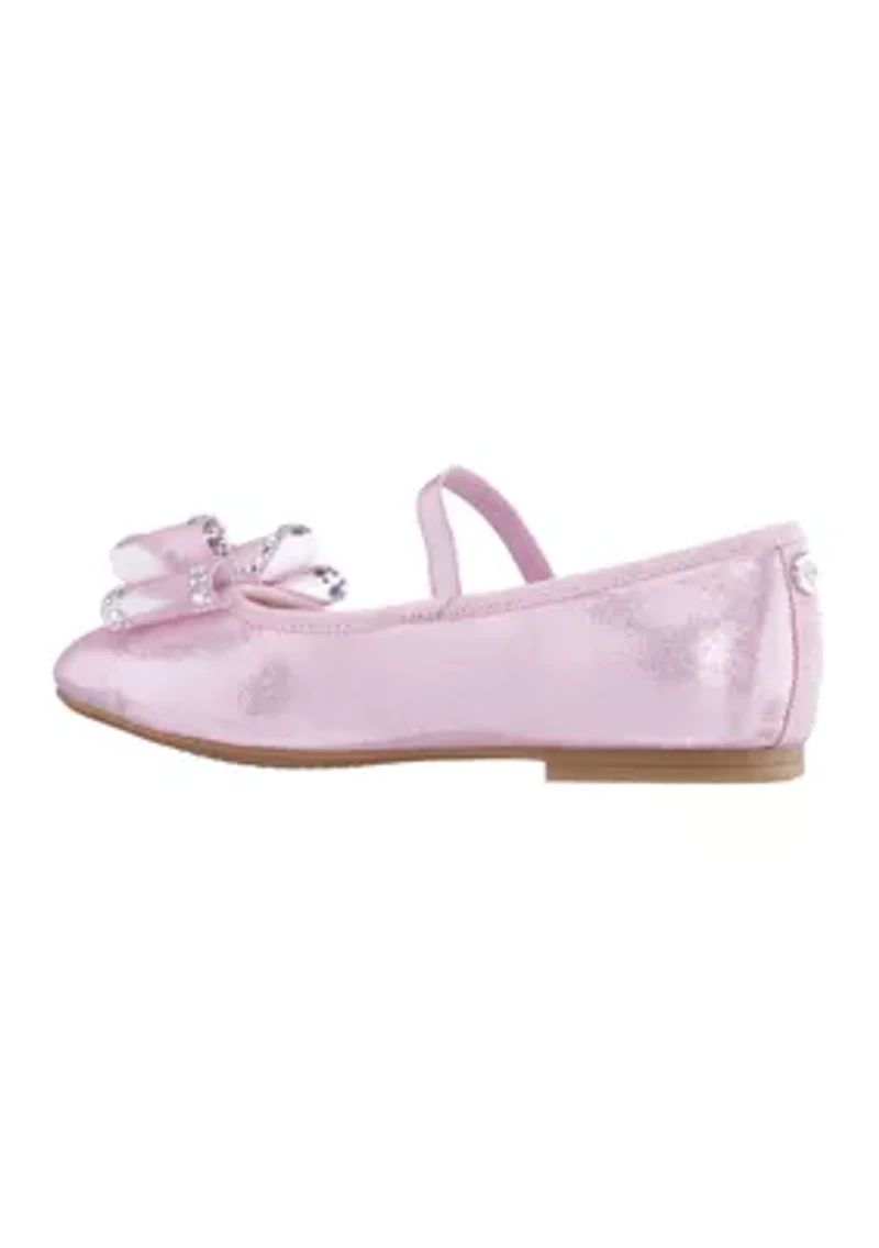 Big Kid Girls Sidnee Mary Jane Rhinestone Flats
