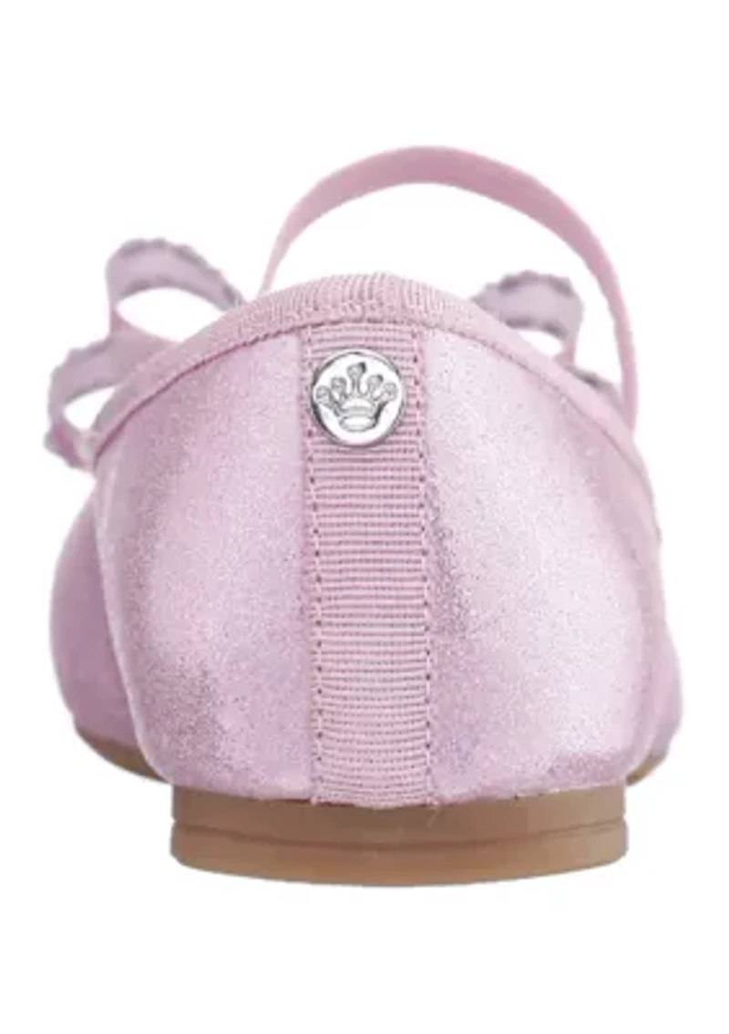 Big Kid Girls Sidnee Mary Jane Rhinestone Flats