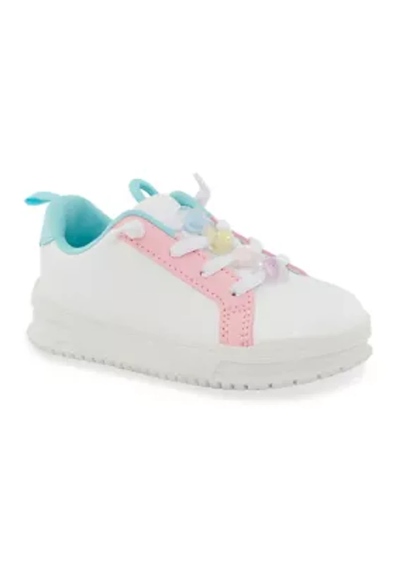 Little Kid Girls Jewels Charm Sneakers