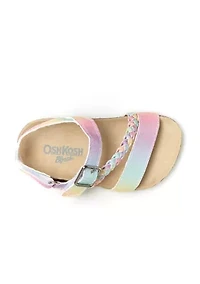 Toddler Girls Faith Ombré Footbed Sandals