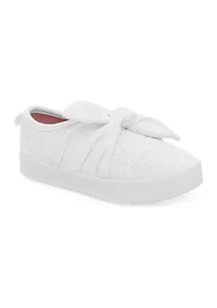 Toddler Girls Hilda White Sneaker Flats