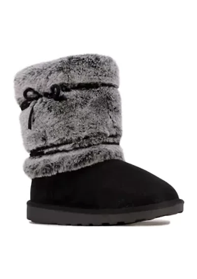 Youth Girls Freya Fur Booties