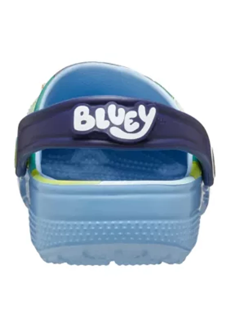 Little Kid Boys Bluey Classic Clogs