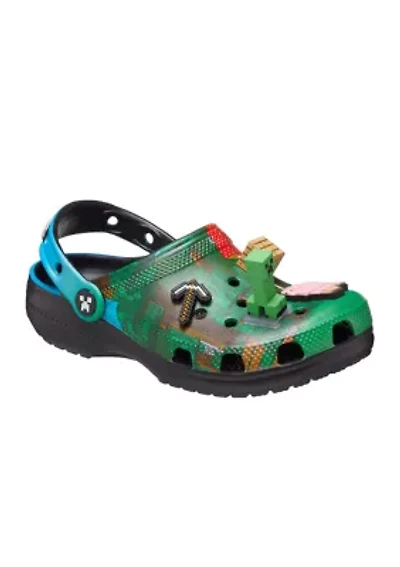 Big Kid Boys Minecraft Classic Clogs
