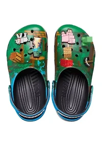 Big Kid Boys Minecraft Classic Clogs