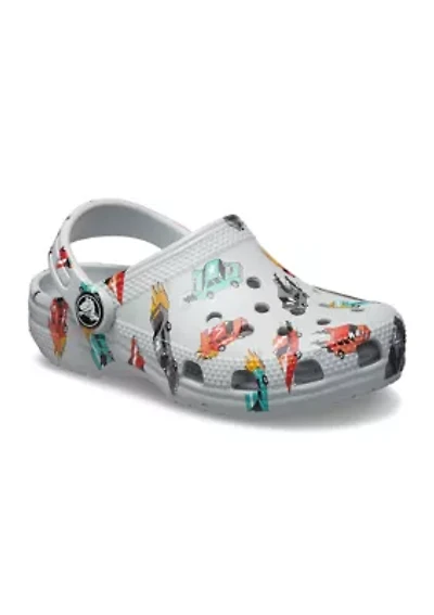 Toddler Boys Classic Race Car Clogs