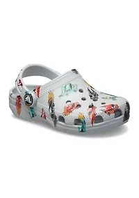 Toddler Boys Classic Race Car Clogs