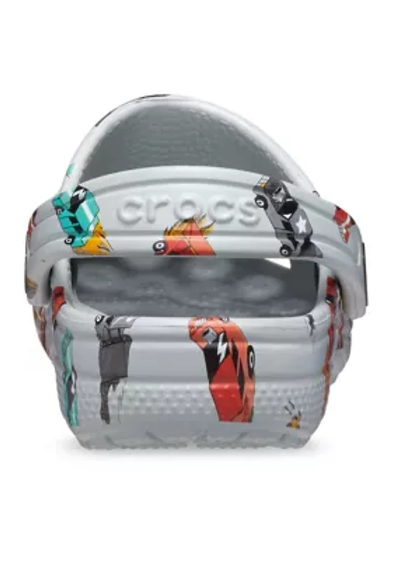 Toddler Boys Classic Race Car Clogs