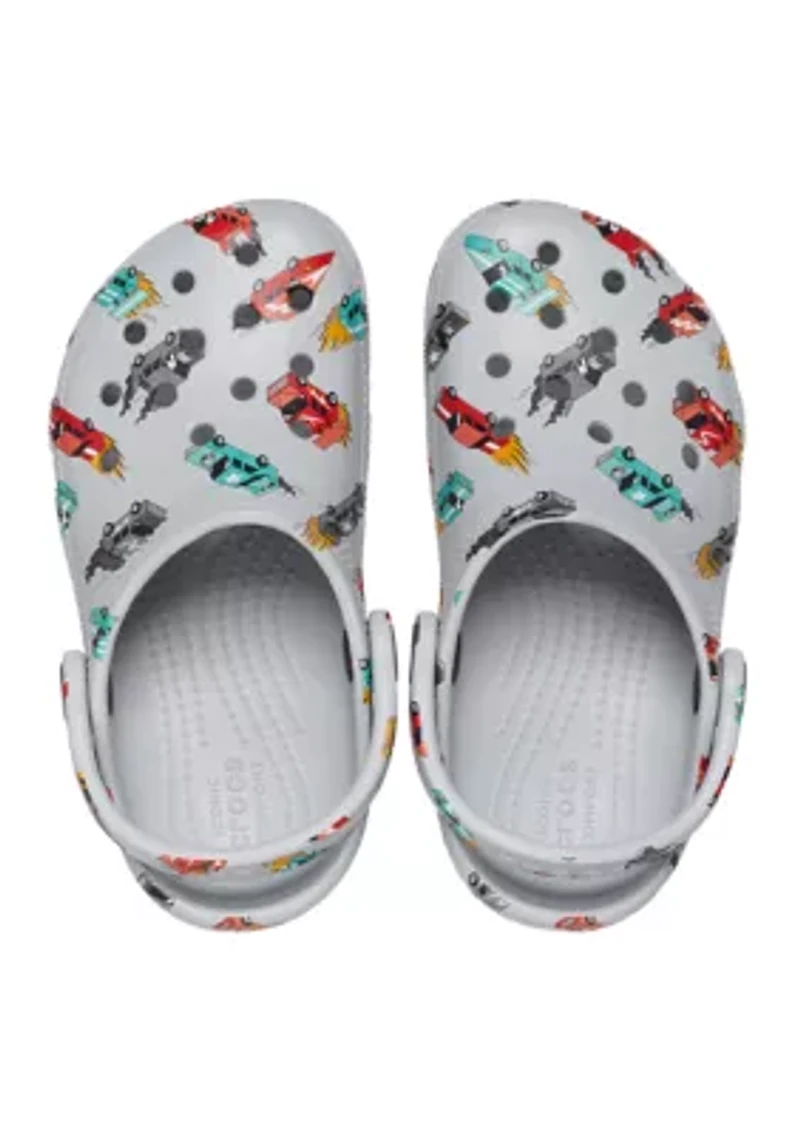 Toddler Boys Classic Race Car Clogs