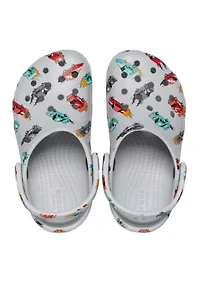Toddler Boys Classic Race Car Clogs