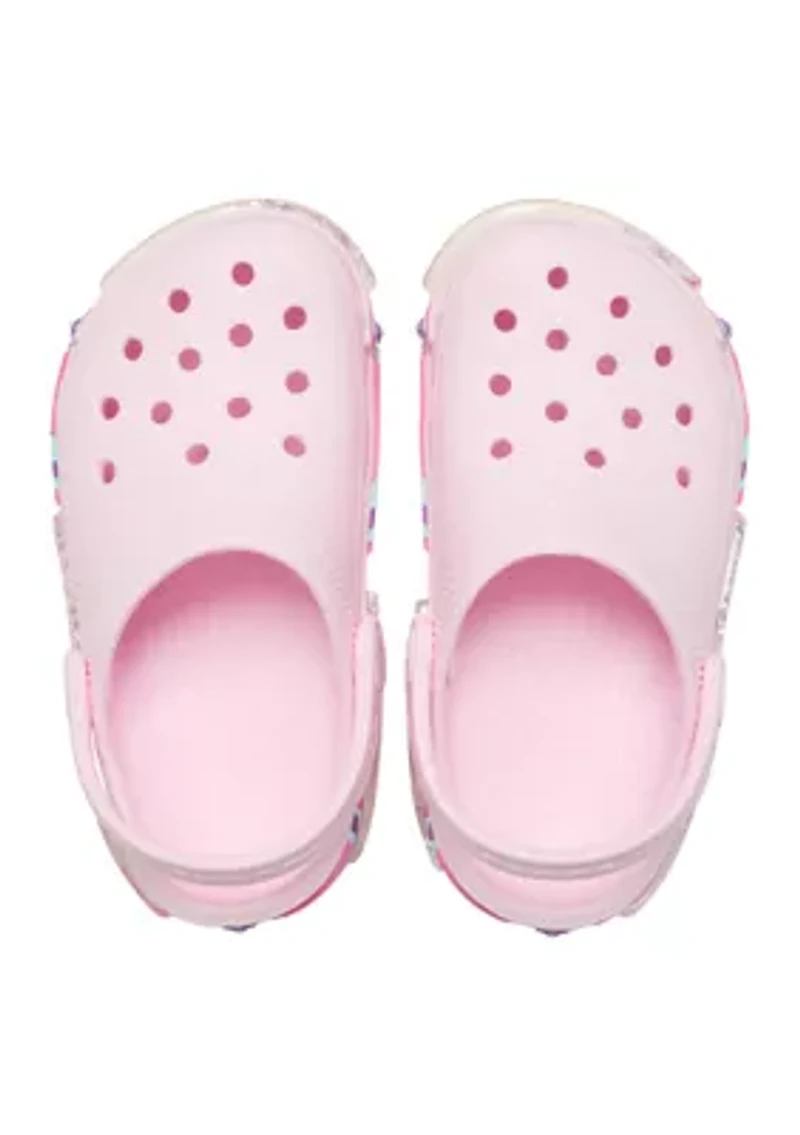 Little Kids Classic Star Sparkle Shaker Clogs