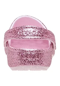 Big Kid Girls Glitter Classic Clogs